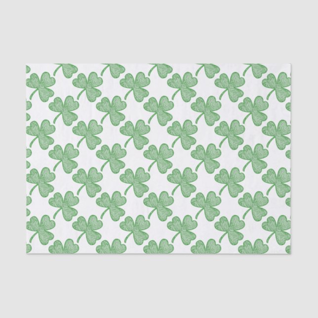 Shamrock Tissue Paper (Front)
