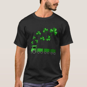 Shamrock Train St Patricks Day Lucky Irish C Boys T-Shirt