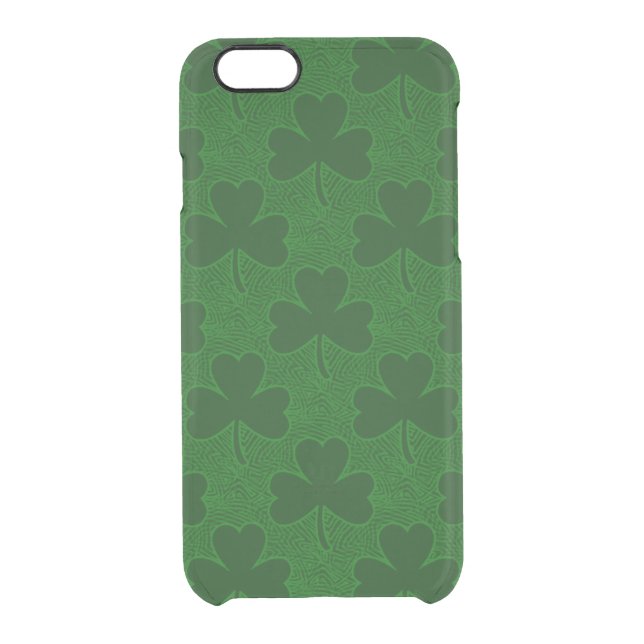 Shamrock Uncommon iPhone Case (Back)