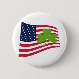 Shamrock-USA Pinback Button