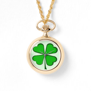Shamrock Watch Necklace
