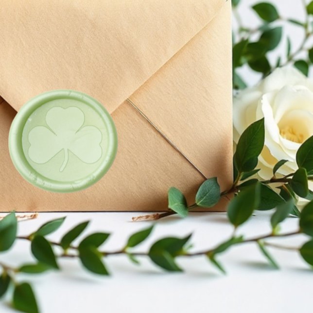Shamrock Wax Seal Sticker (Creator Uploaded)