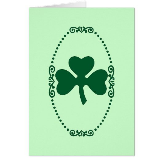 Shamrock With Dots (Front)