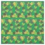 Shamrock Wreaths Green Clover St. Patrick&#39;s Day Fabric