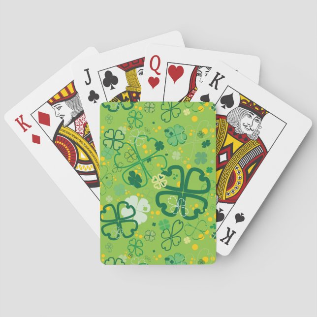 Shamrockin'! Poker Cards (Back)