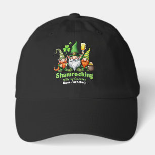 Shamrocking with My Gnomies Funny St. Patrick's  Hat
