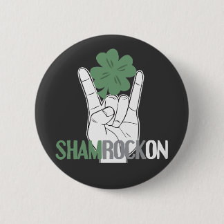 ShamRockOn Pinback Button