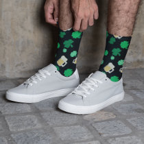 Shamrocks and Beer Socks