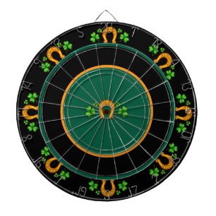 Shamrocks And Harps Dart Board