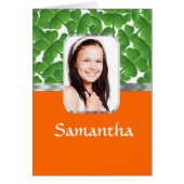 Shamrocks and orange (Front)