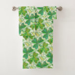 Shamrocks Bath Towel Set