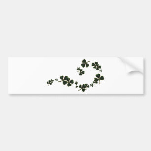 shamrocks bumper sticker