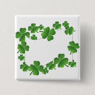 Shamrocks Button