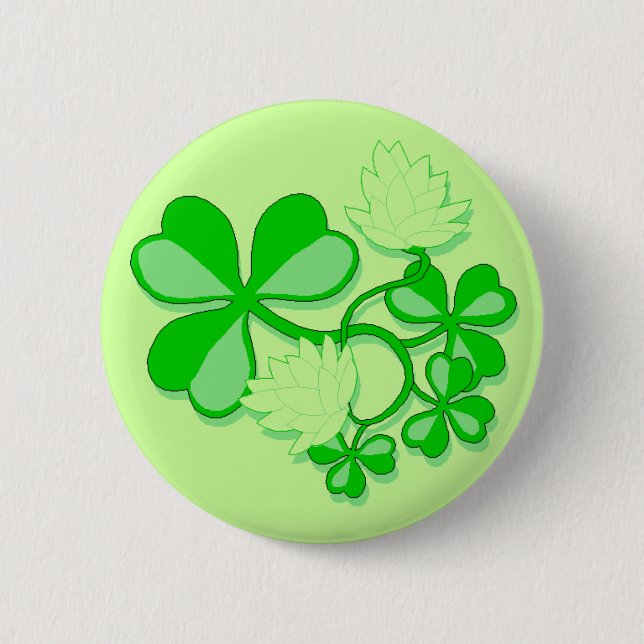 Shamrocks Button (Front)