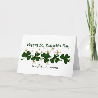 Shamrocks Card
