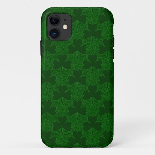 Shamrocks iPhone 11 Case