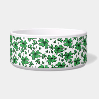 Shamrocks Clover Pattern Bowl