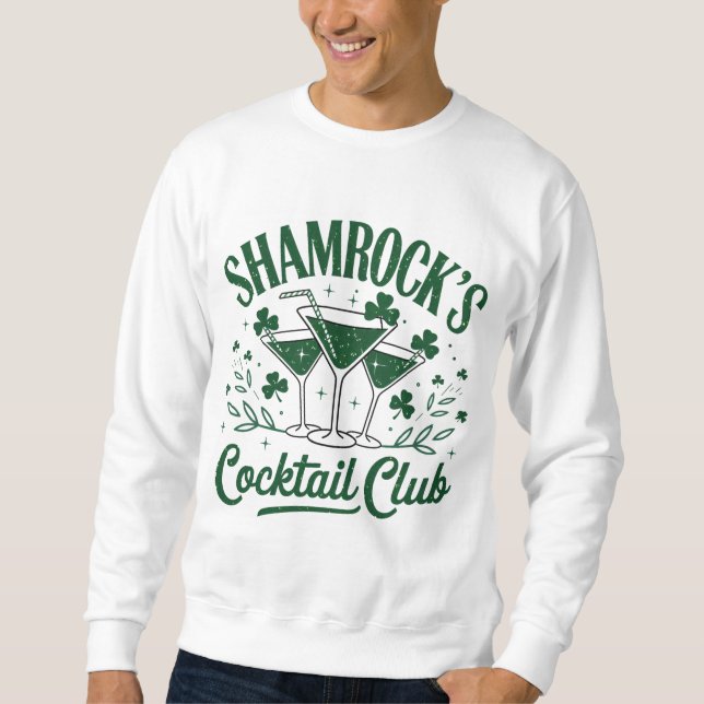 Shamrock's Cocktail Club  Sweatshirt (Front)