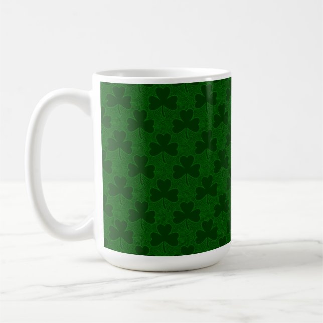 Shamrocks Coffee Mug (Left)