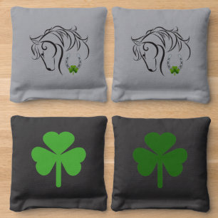 Shamrocks Cornhole Bags