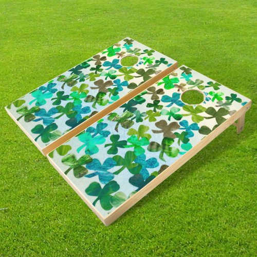 Shamrocks  cornhole set