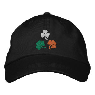 Shamrocks Embroidered Baseball Cap