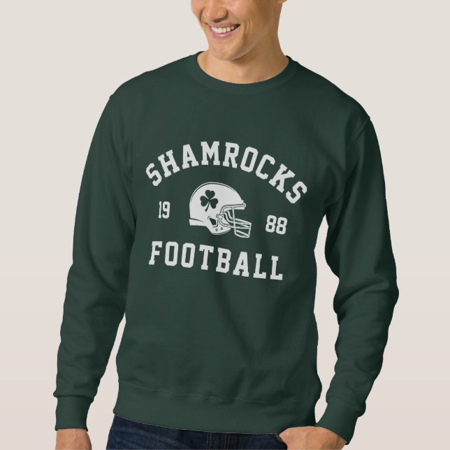 Shamrocks Football  Sweatshirt (Front)