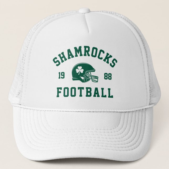 Shamrocks Football  Trucker Hat (Front)