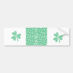 Shamrocks for St Patrick's Day Bumper Sticker