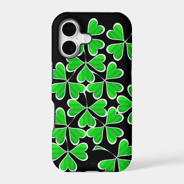 Shamrocks Iphone Case (Back)