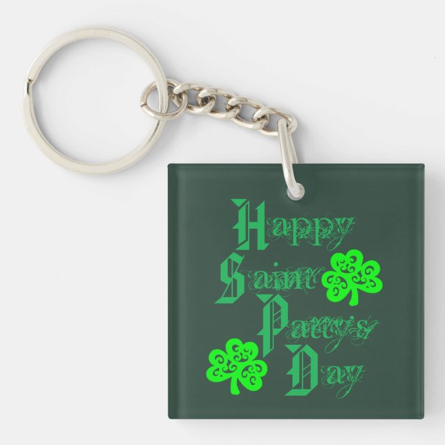 SHAMROCKS KEYCHAIN (Front)