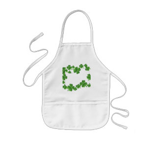 Shamrocks Kids' Apron