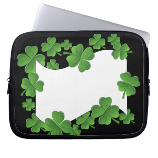Shamrocks Laptop Sleeve