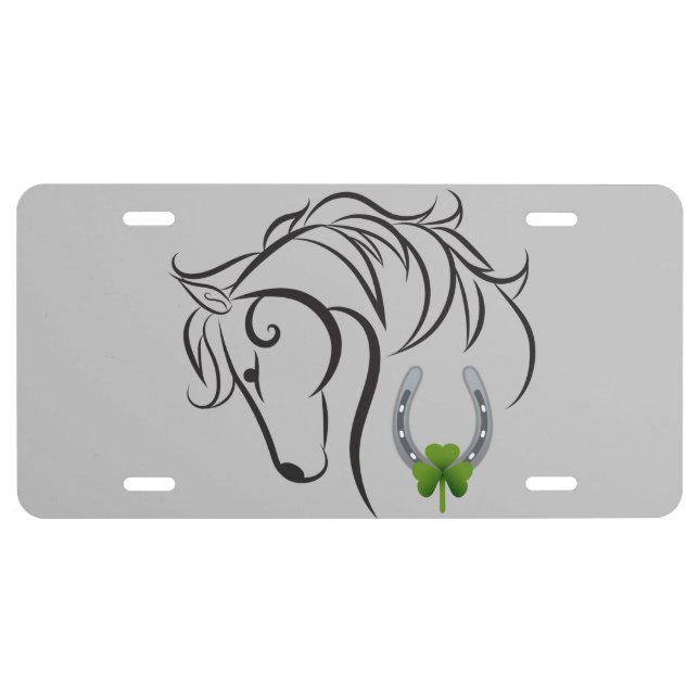 Shamrocks License Plate (Front)