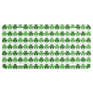 Shamrocks License Plate