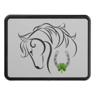 Shamrocks License Plate Hitch Cover