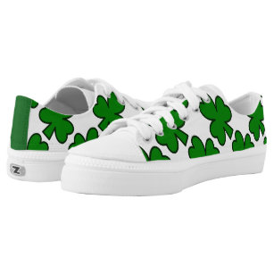 sneakers with shamrocks