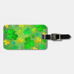 Shamrocks Luggage Tag