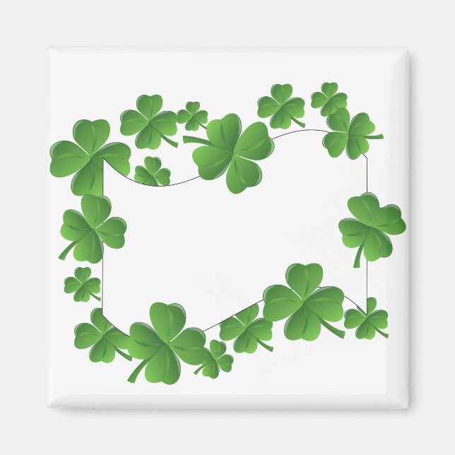Shamrocks Magnet (Front)