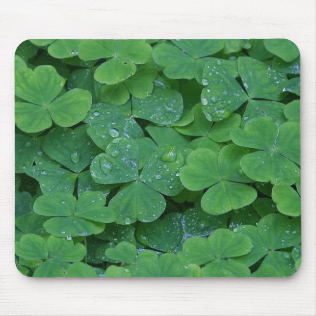 SHAMROCKS MOUSE PAD (Front)