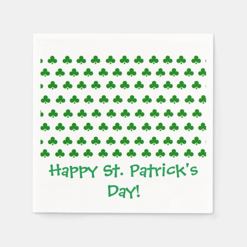 Shamrocks Paper Napkins