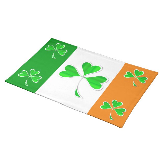 Shamrocks Placemat (On Table)
