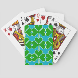 Shamrocks  poker cards