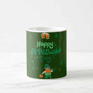 "Shamrocks & Shenanigans: A St. Patrick's Day  Coffee Mug