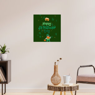 "Shamrocks & Shenanigans: A St. Patrick's Day  Poster