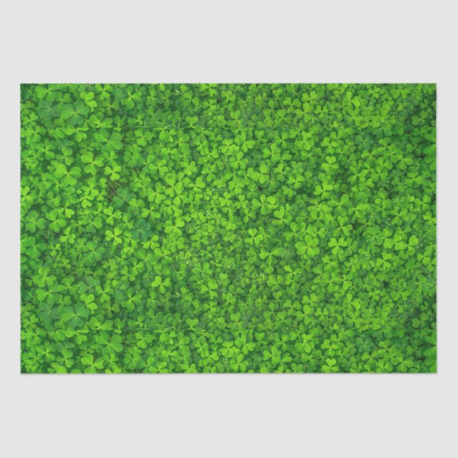 Shamrocks Tissue Paper (Front)