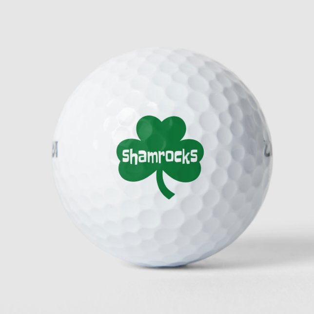 Shamrocks Wilson Ultra 500 Distance Golf Balls (Front)