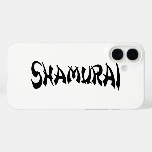 SHAMURAI Case-Mate iPhone CASE (Back (Horizontal))