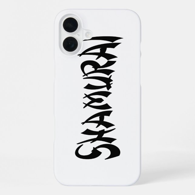 SHAMURAI IPHONE CASE (Back)