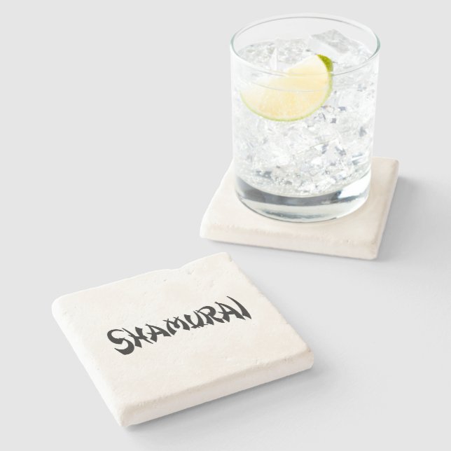 SHAMURAI STONE COASTER (Side)